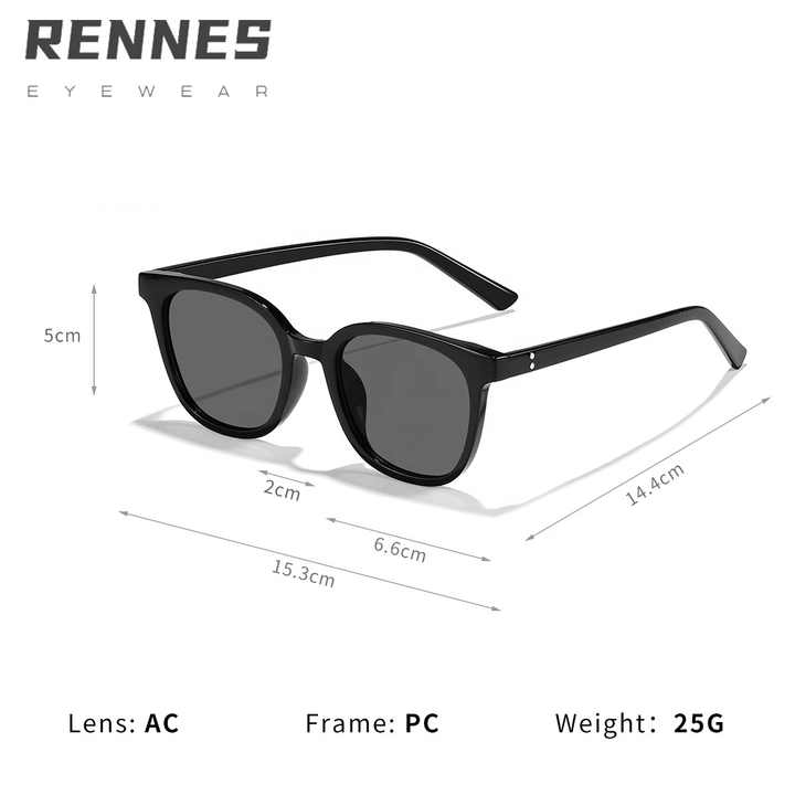 نظارات شمسية كلاسيكية مربعة عتيقة للنساء-Classic Square Vintage Sunglasses for Women-