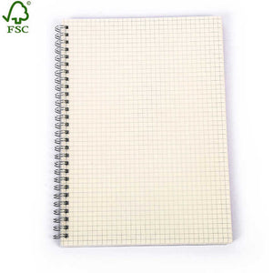 Customize A4 B5 A5 A6 Kraft Paper Spiral Bound Notebook. 