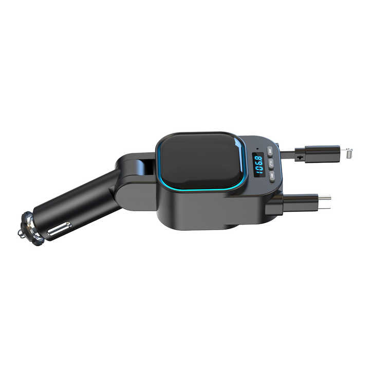 96W Super Charger Wireless Bluetooth FM Transmitter 
