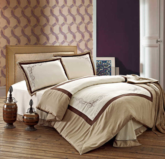 Luxury Satin King Size Hotel Bedding Set 