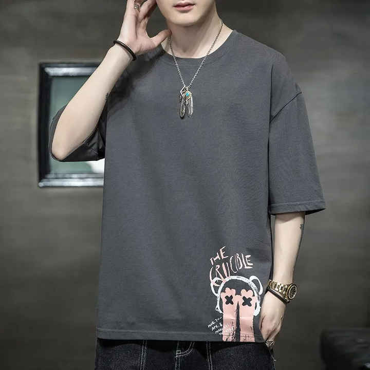 تيشيرت رجالي  بأكمام قصيرة