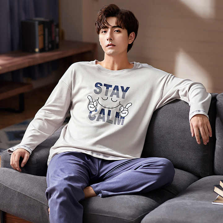 بدلات نوم رجاليه من القطن