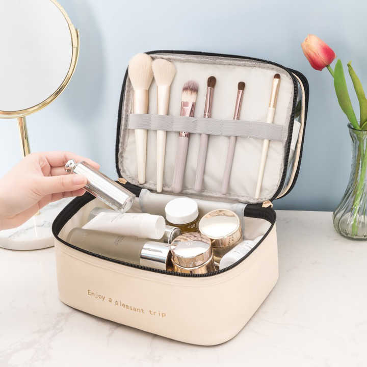 Double Layer Transparent Makeup Bag