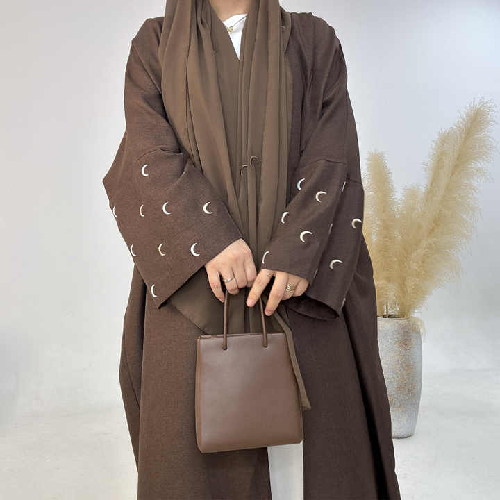 عبايه ملونه شتويه