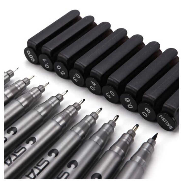 Wear-Resistant Calligraphy Pens Hand Letter Marker Pens Pack 