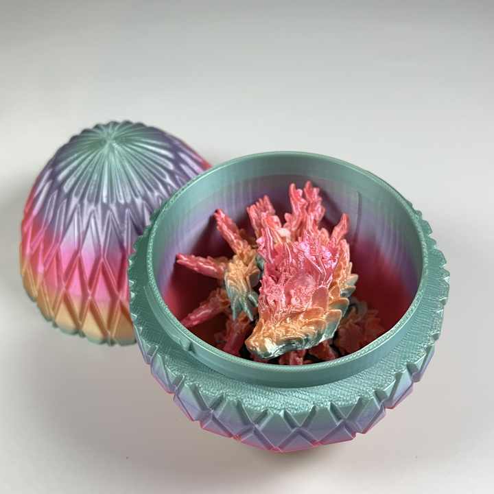 printed crystal eggs Easter Egg 