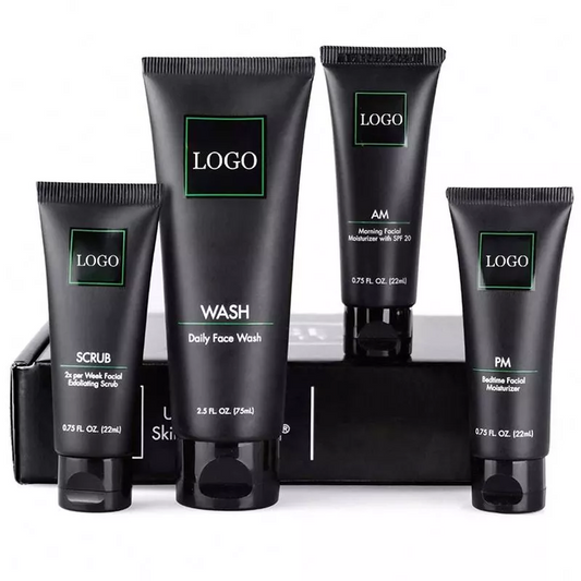 Mens Skincare Kit Includes Foaming-مجموعة العناية