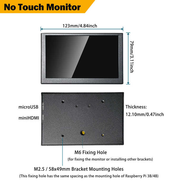 Metal touch screen 