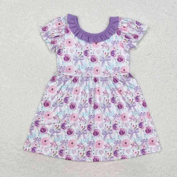 Infant Knee Length Summer One Piece Clothes 