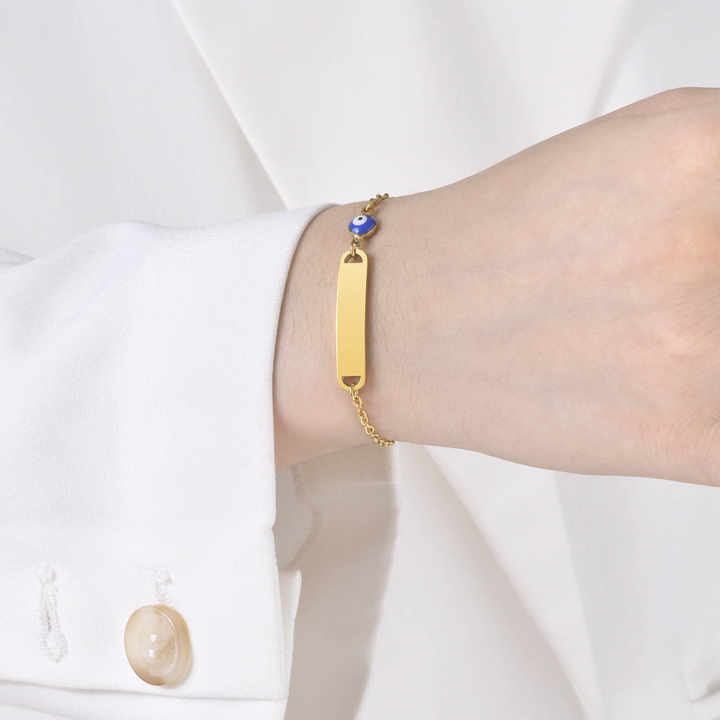 اكسسوارات أطفال سوار للاطفال مطلي ب الذهب