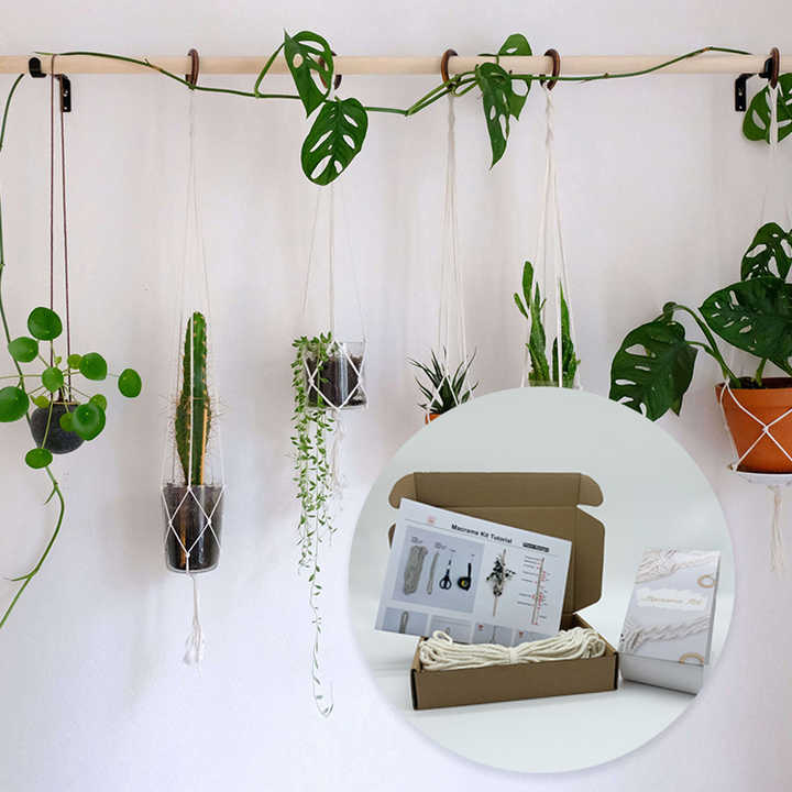Macrame cotton thread hand tools 