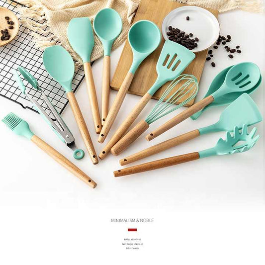 Silicone cooking utensils 