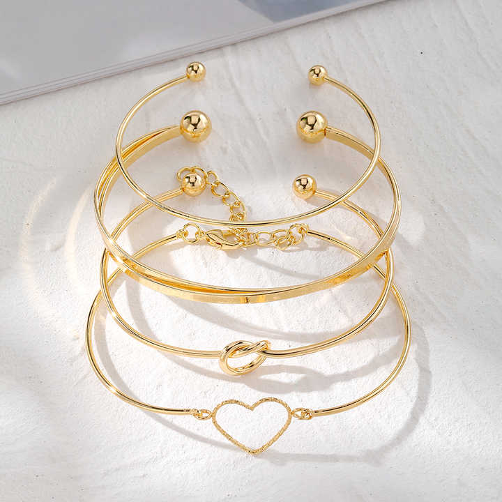 4pcs/Set New Trendy Women Jewelry 