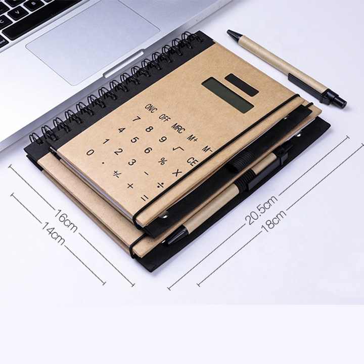 Customized logo Notebook Calculator 