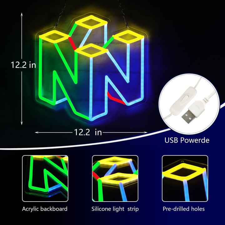 Neon signs for wall decor