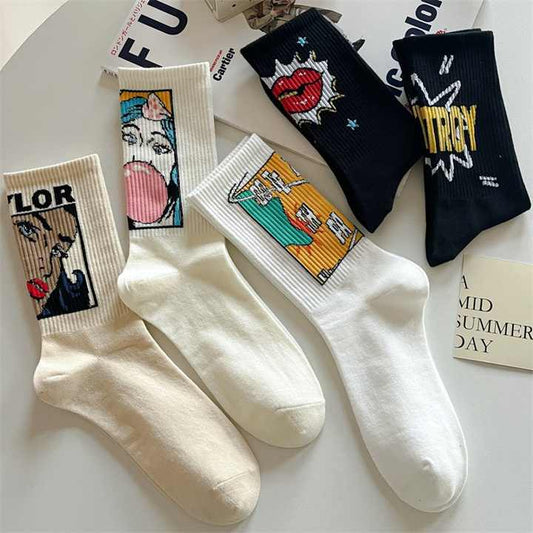 جوارب طاقم قطنية,Cotton crew socks