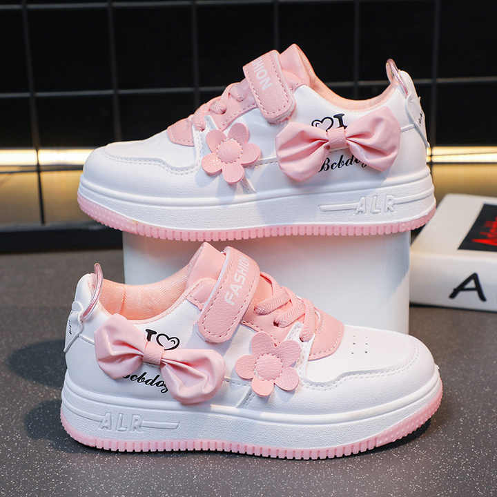 pink girls sneakers 