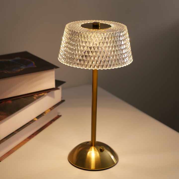 Study table lamp next to 