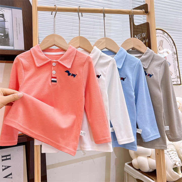 تي شيرت أطفال بأكمام طويلة من القطن الخالص . Pure cotton long sleeve children's t-shirt,