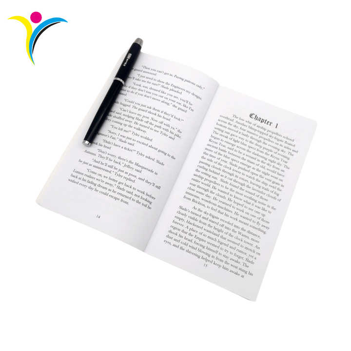 Custom novel book printing abroad 