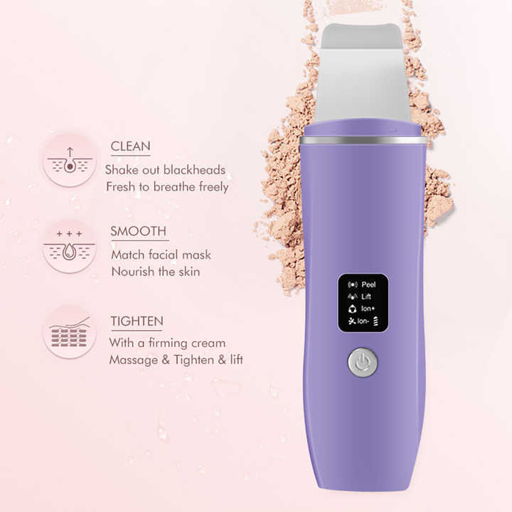 Ultrasonic skin peeling device 