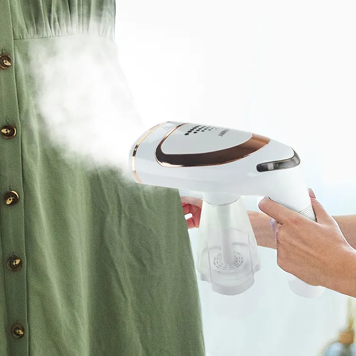 Handheld steam iron for clothes 