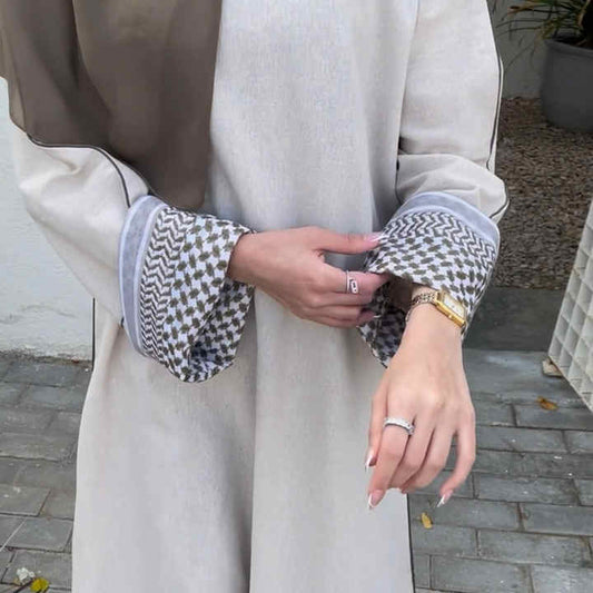 New Turkish colorful abaya