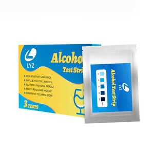 شرائط اختبار الكحول للعاب ، حليب الأم ، البول ، . Alcohol Test Strips for Saliva, Breast Milk