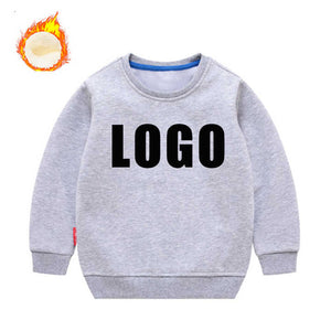 Boys' Solid Fleece Sweatshirt, 100% Cotton, 