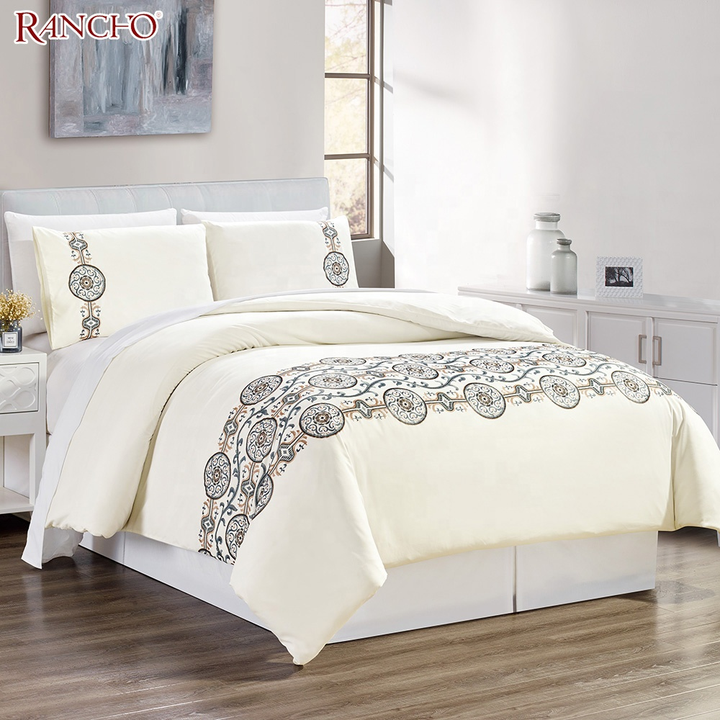 Luxury 4 Piece Custom Design Wholesale King Size 