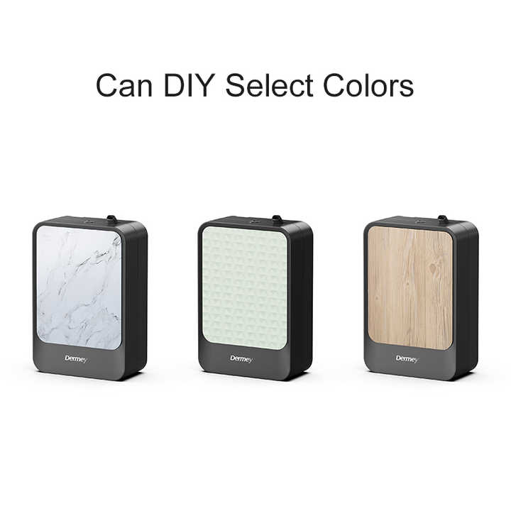 جهاز ديرمي 400 مل لتعطير المنزل يعمل بالبطارية، ماكينة تعطير بدون ماء للزيوت العطرية Derma 400ml Battery Operated Home Fragrance Diffuser, Waterless Aromatherapy Machine for Essential Oils