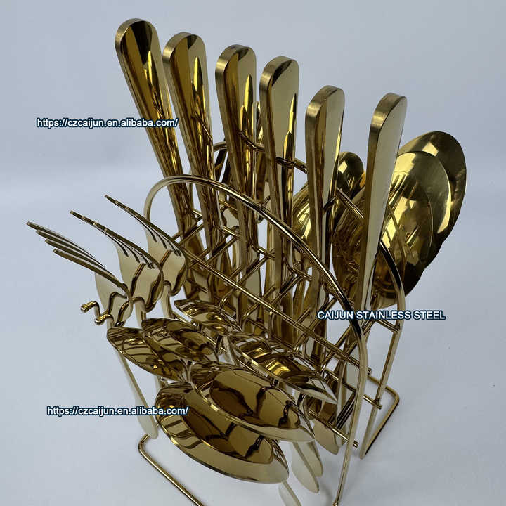 طقم أدوات مائدة 24 في جودة عالية لتناول العشاء