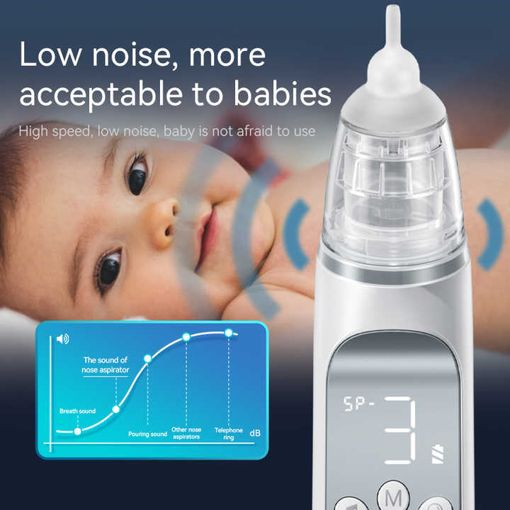 Baby Nasal Aspirator Electric Sucker Baby Nose Cleaner 