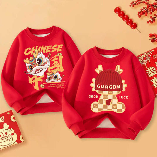 Red Velvet Hooded Sweatshirt 
