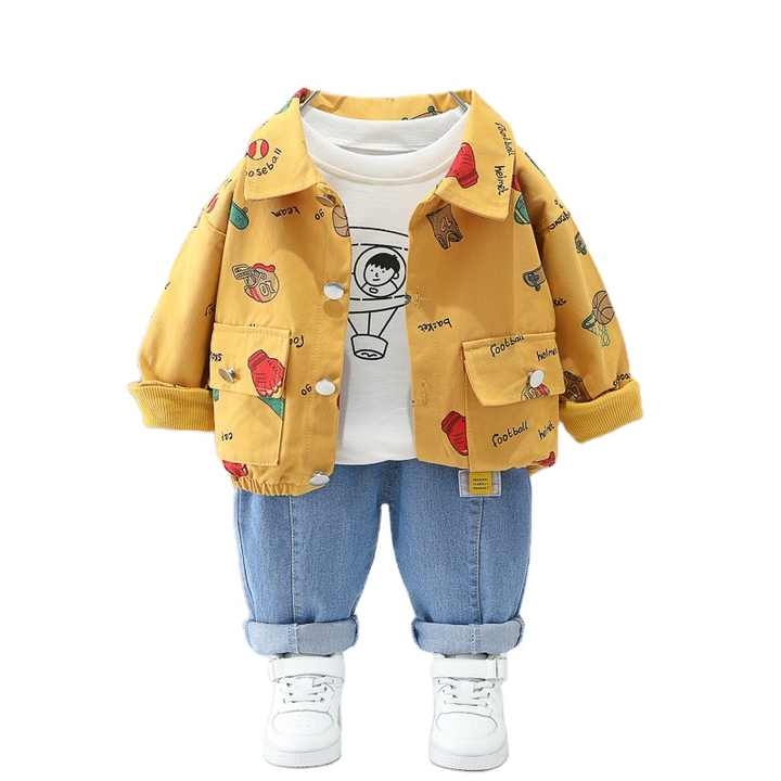 Newborn Baby Boys Casual 3-Piece Suit 