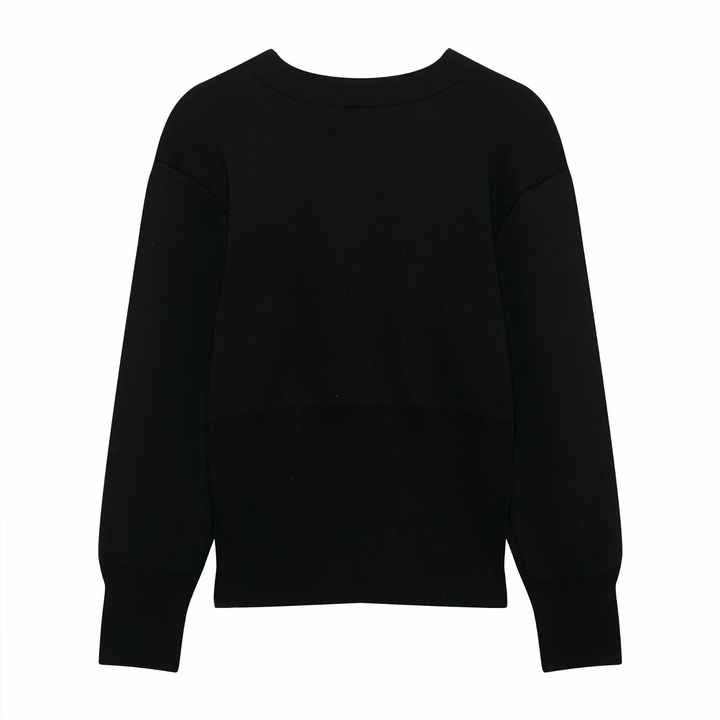 knitted cardigan coat
