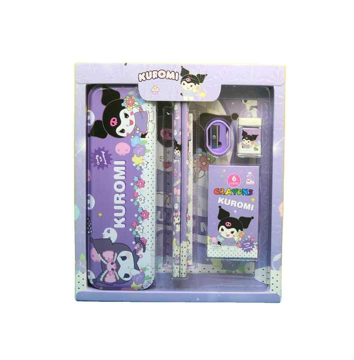 Wholesale 6 Stationery in Set Cartoon-Stationery Set 