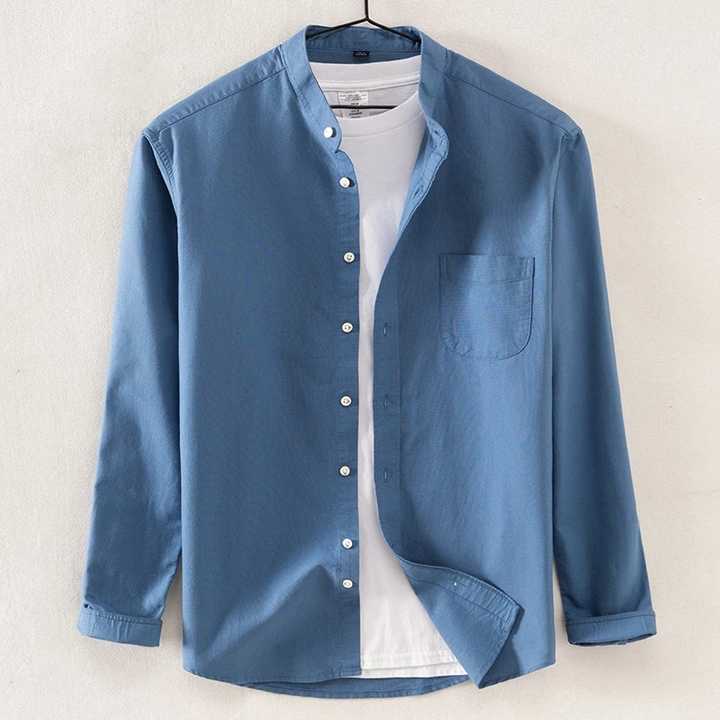 Men's Plain Oxford Shirts 