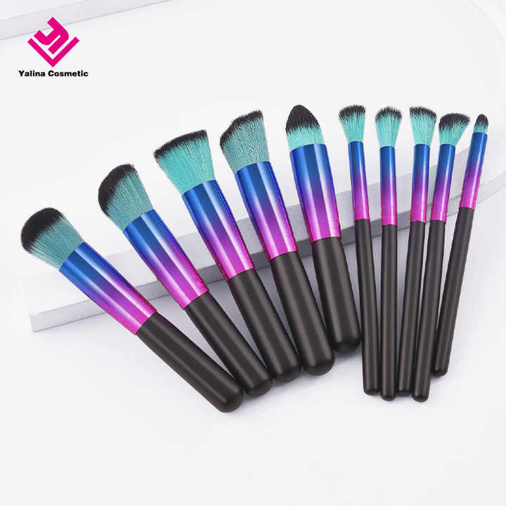 ، مجموعة فرش مكياج بعلامة تجارية خاصة Luxury Vegan Candy