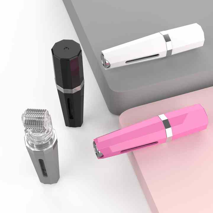 Massager Scalp Massage Devices with Serum Cartridge- Interchangeable Hair Growth Massage Roller Set 