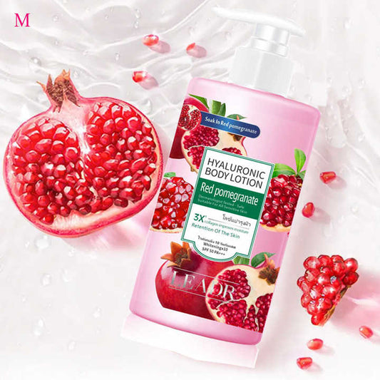 Moisturizing and whitening body lotion for the skin 