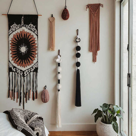 ديكور منزلي من حبل قطني طبيعي - Natural cotton home decor