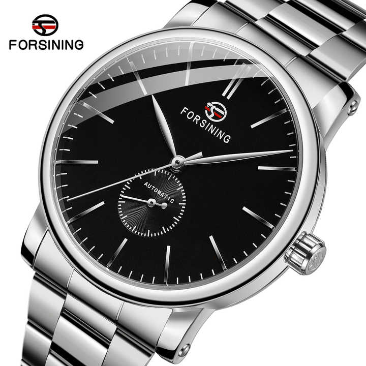 ساعة فورسينينج أوتوماتيكية للرجال مع شعارك . Forsining Men's Automatic Watch with Your