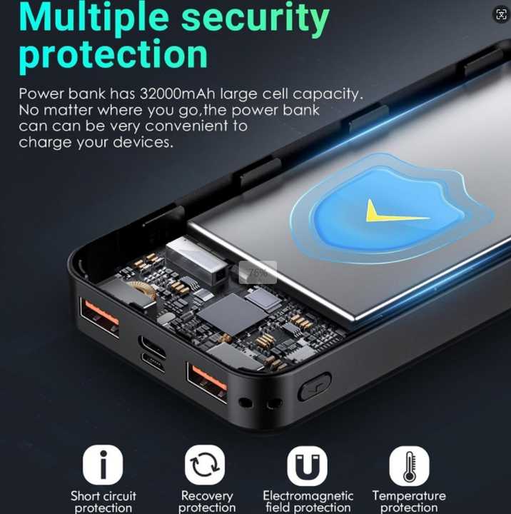 Fast charging power bank 