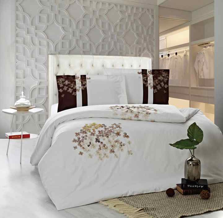 Luxury Satin King Size Hotel Bedding Set 