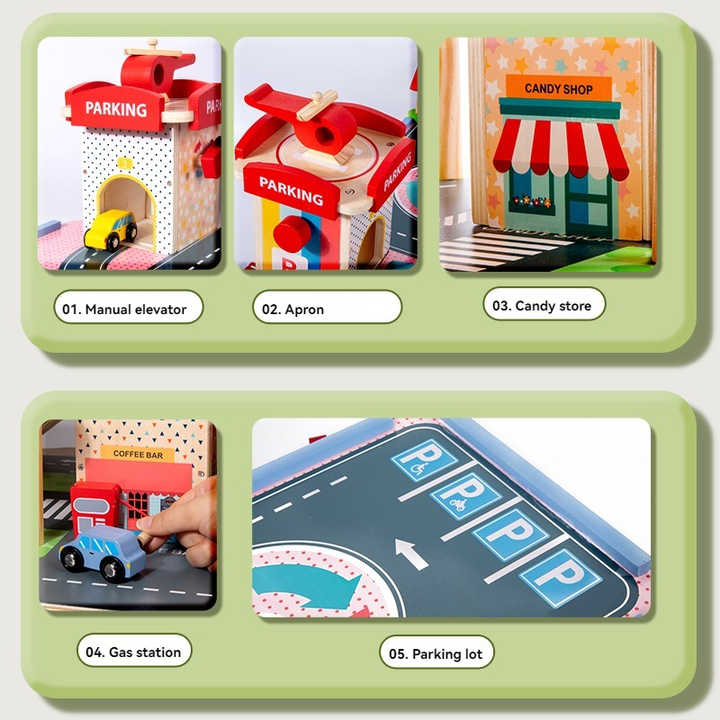 العاب ترفيه موقف سيارات