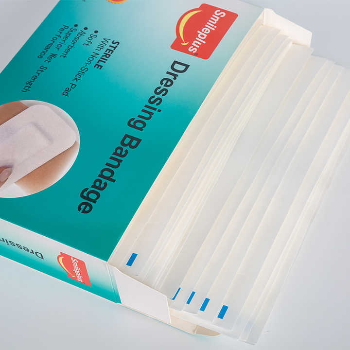 First aid wound plasters 