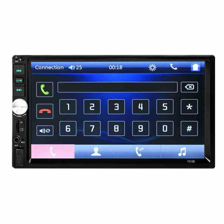 7 Inch Universal Car Dashboard MP5 GPS Stereo LCD 
