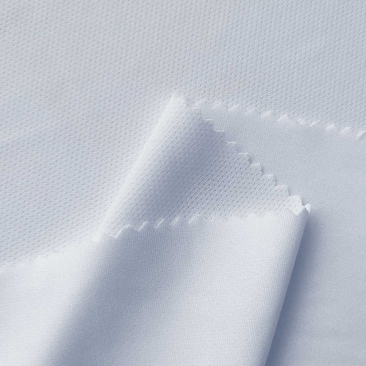 Bird Eye Mesh 100 Polyester Knit Sports Jersey Fabric 