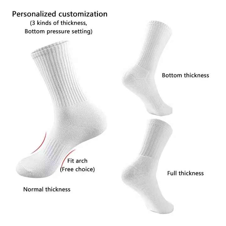 Quality Crew Logo Cotton Women's Designer Sportswear Compression Ankle Tights 